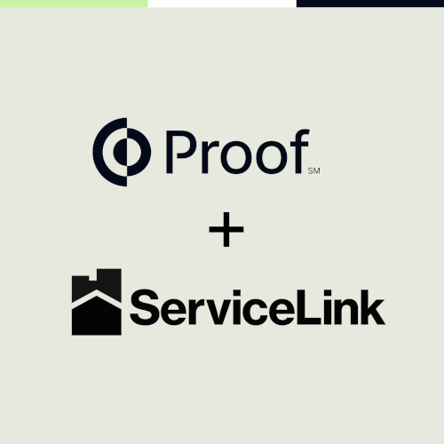 eSignature services provider Proof has signed ServiceLink to enhance identity verification in real estate transactions