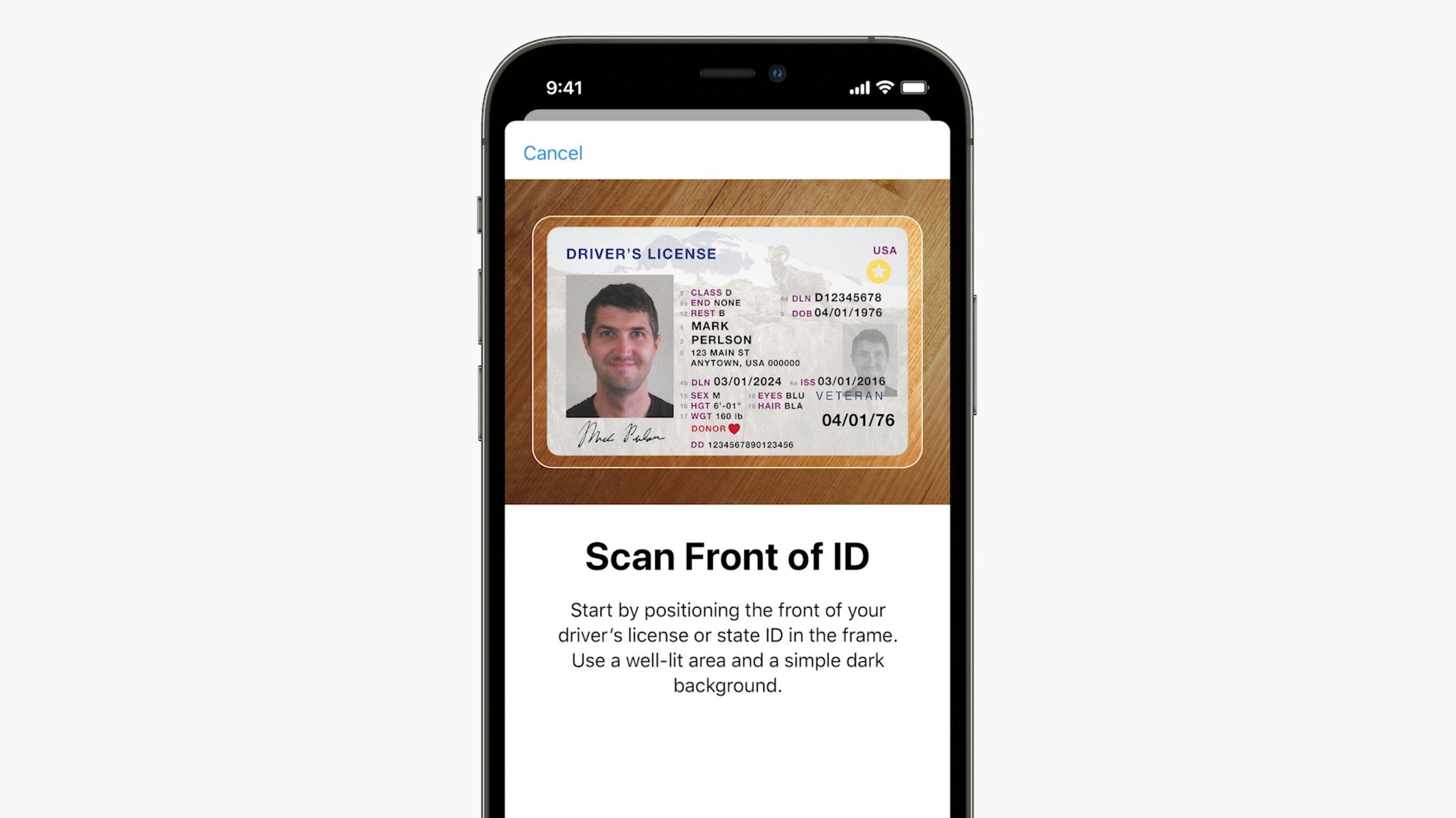 Apple quietly delayed the launch of iOS 15's digital ID feature until early 2022