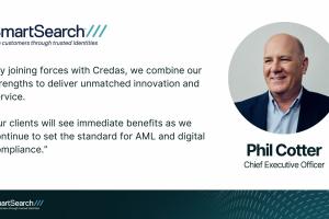 UK AML software provider SmartSearch buys ID verification firm Credas, after partnering with Daon