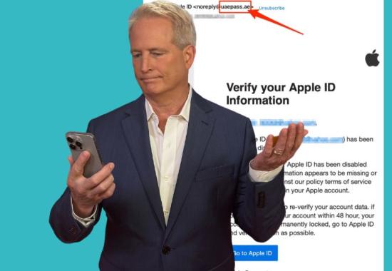 Don’t get caught in the “Apple ID suspended” phishing scam