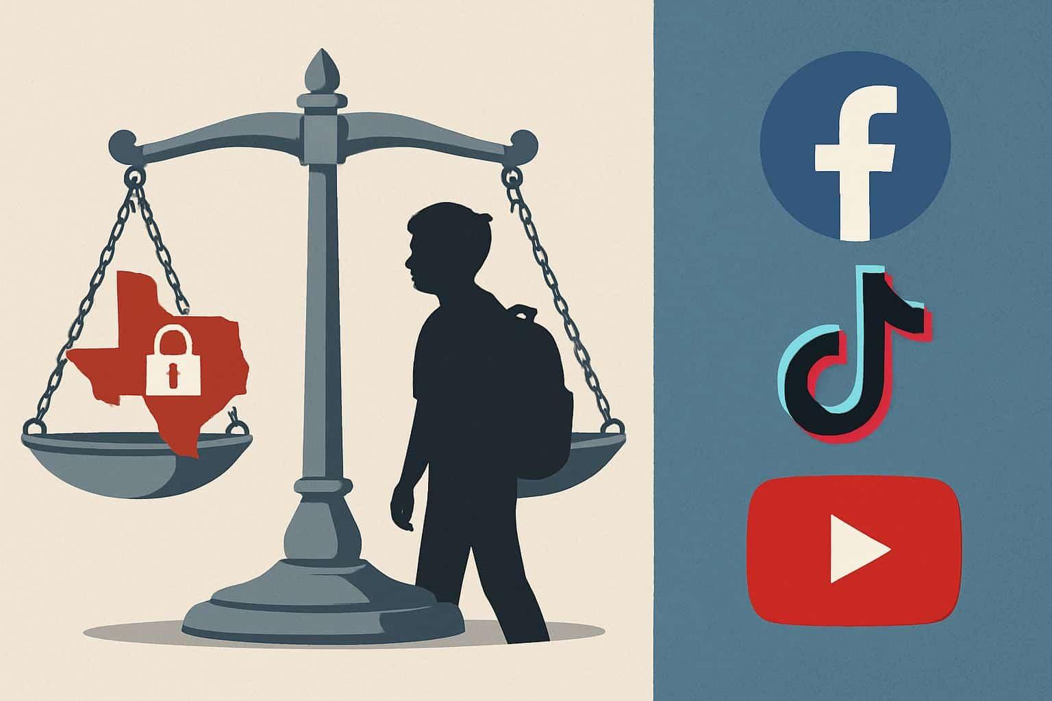 Students And Big Tech Companies Fight Texas Age Checks