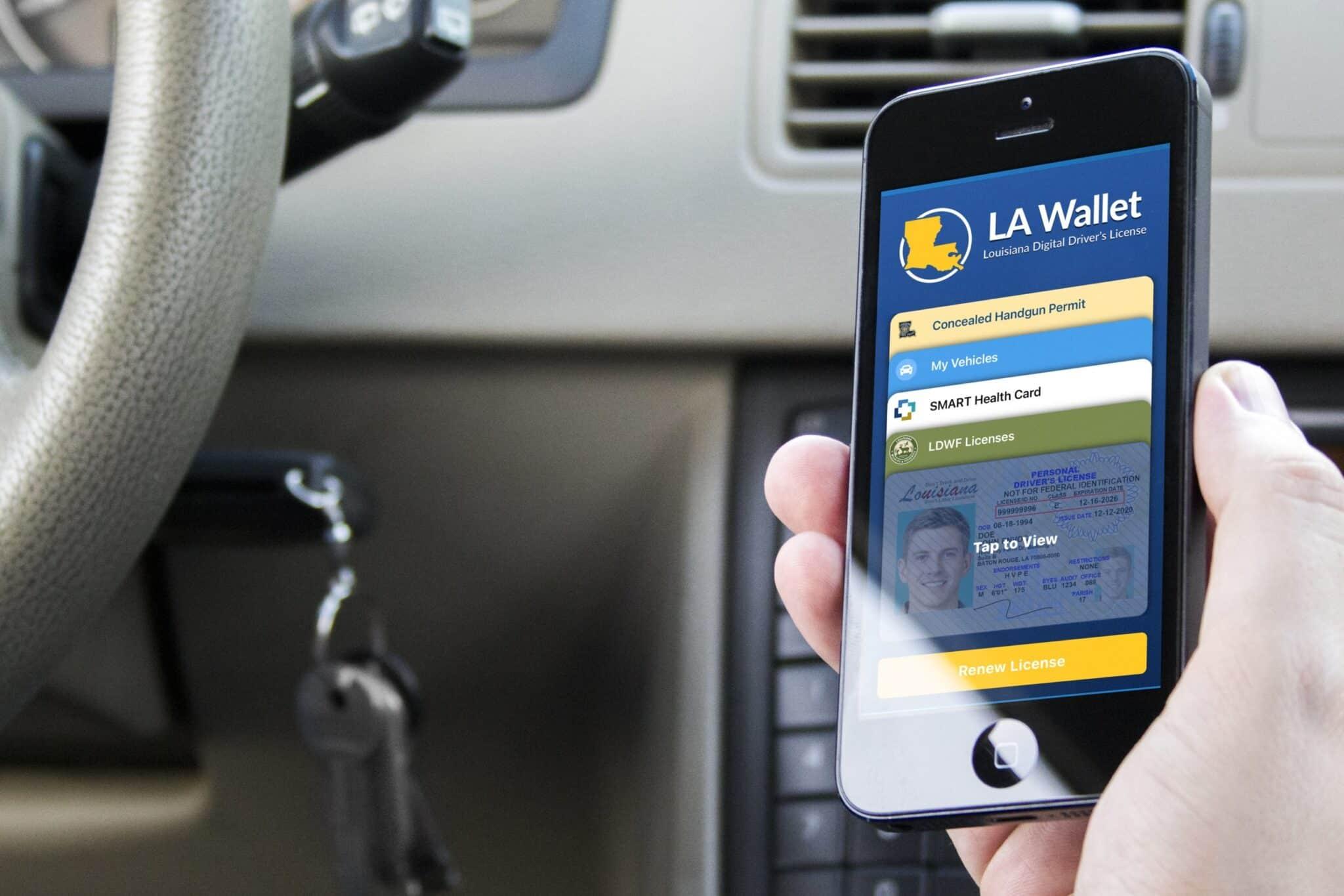 Georgia mDL now valid at traffic stops, Louisiana wallet valid for TSA nationwide