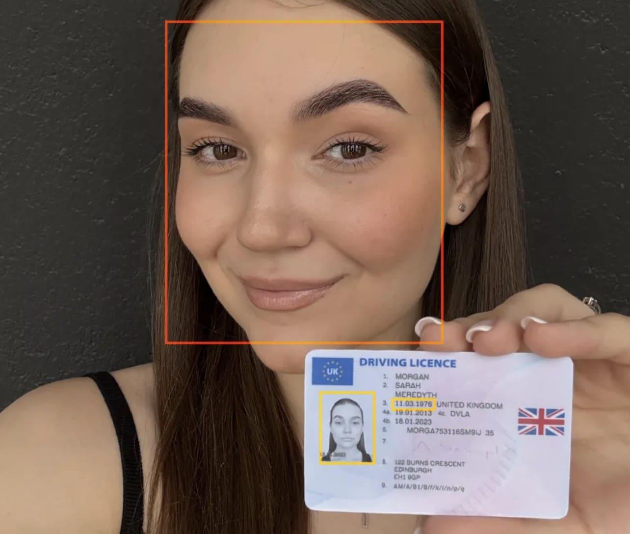 Biometric age verification tool for web browsers released by OCR Studio