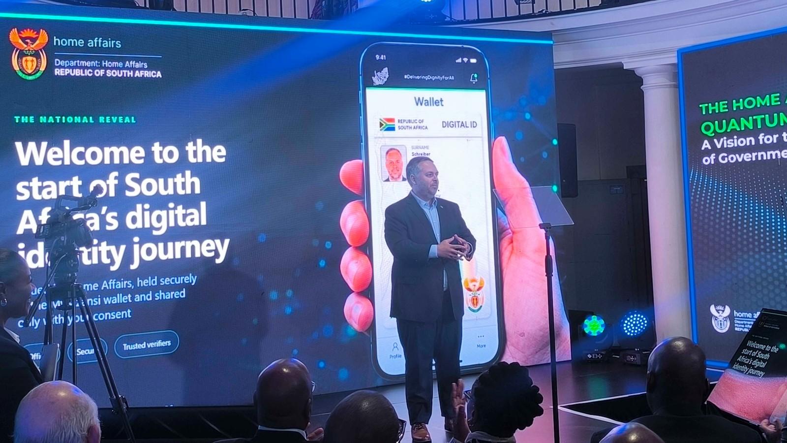 South Africa unveils digital ID prototype, issues first credential