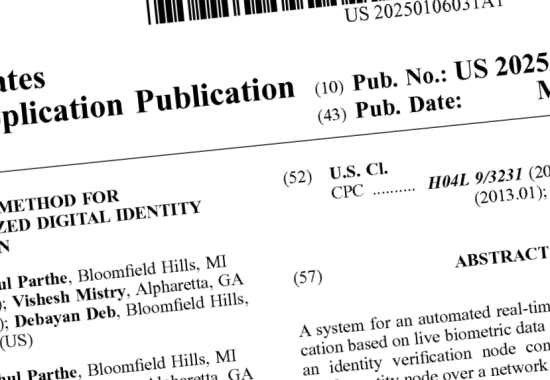 Tech5 patents complete decentralized biometric digital ID system